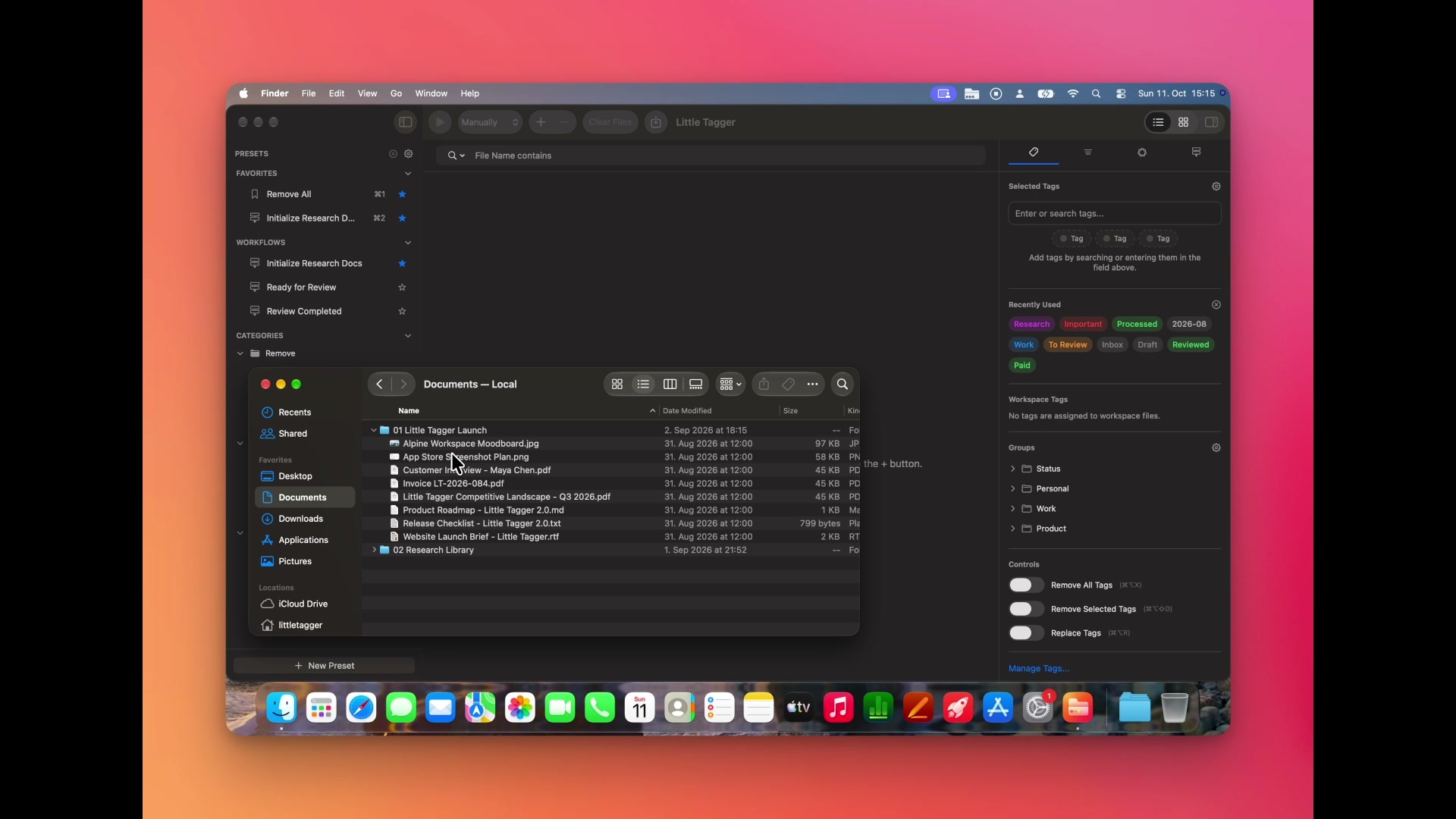 Little Tagger 2.2: copy, paste, and undo